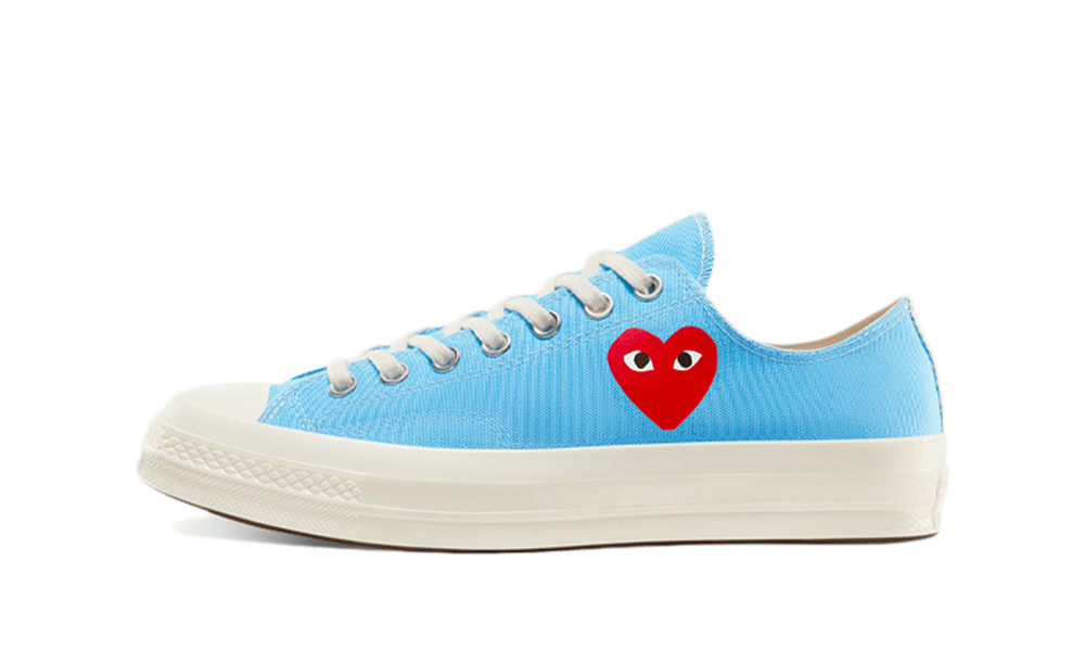 Converse Chuck Taylor All-Star 70s Ox Comme des Garcons Play Bright Blue -  168303C - Restocks