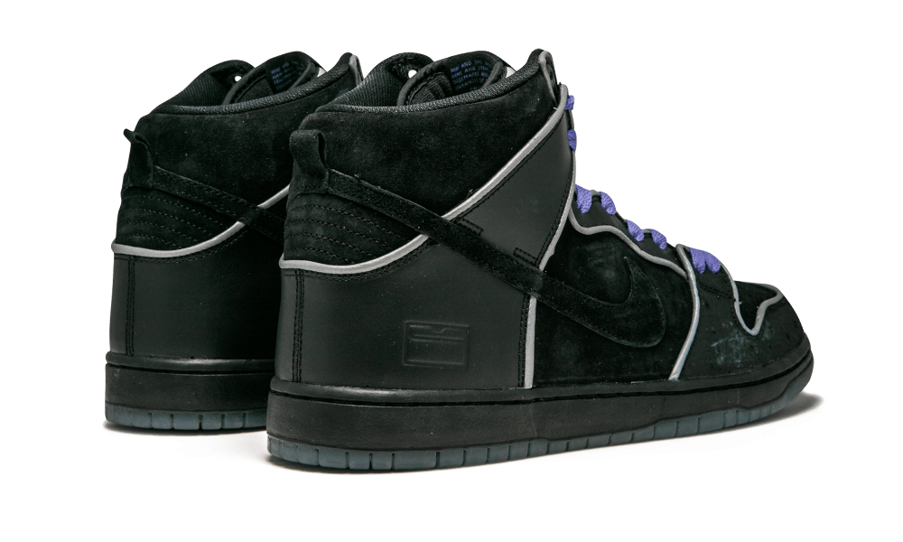Nike SB Dunk High Black Purple Box - 833456-002 - Restocks