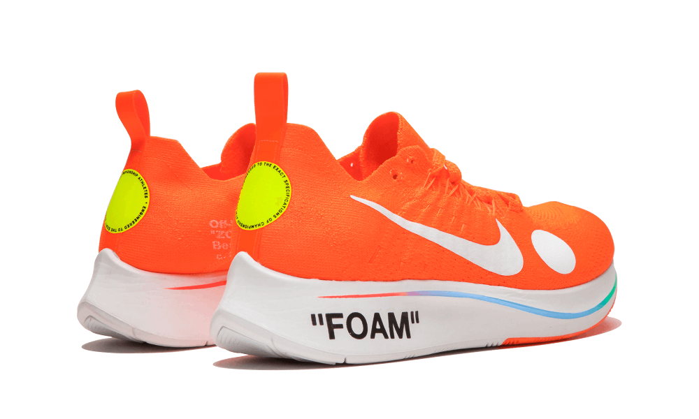Nike Zoom Fly Off-White Total Orange - - Restocks