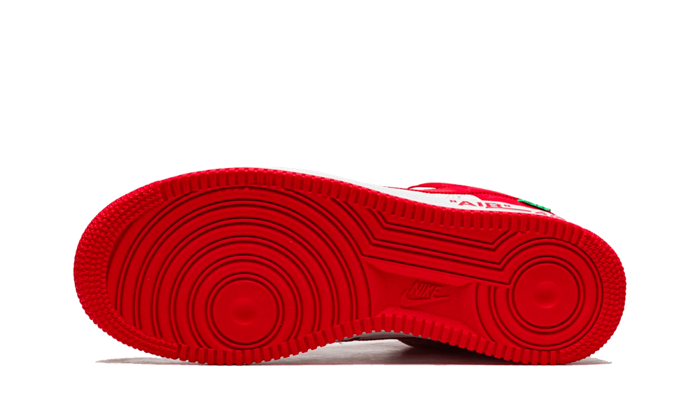 Louis Vuitton Nike Air Force 1 Low By Virgil Abloh White Red – Tenisshop.la