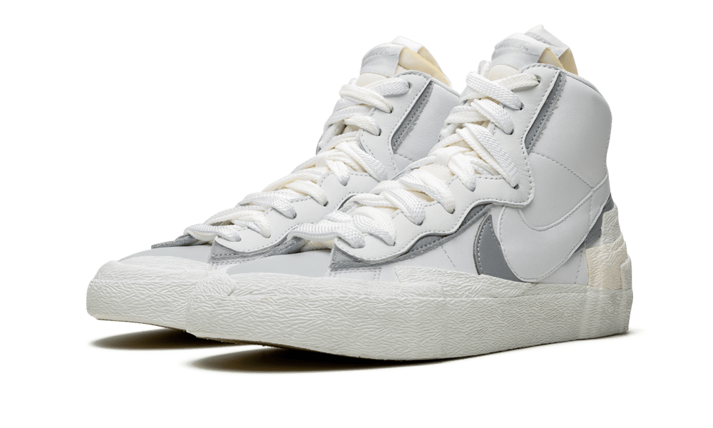 Nike Blazer sacai White Grey - BV0072-100 -