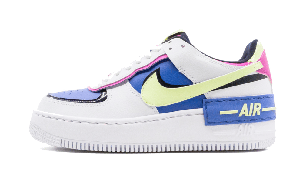 Nike Air Force 1 Low Shadow White Sapphire Barely Volt W