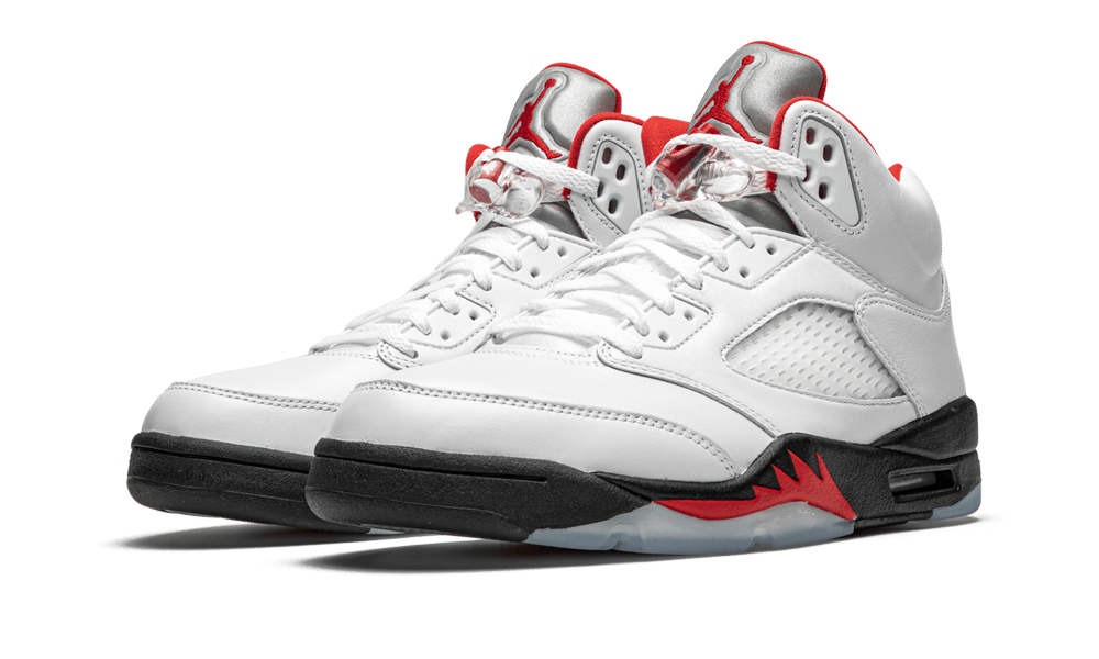 Air Jordan 5 Retro Fire Red Silver Tongue (2020) - DA1911-102