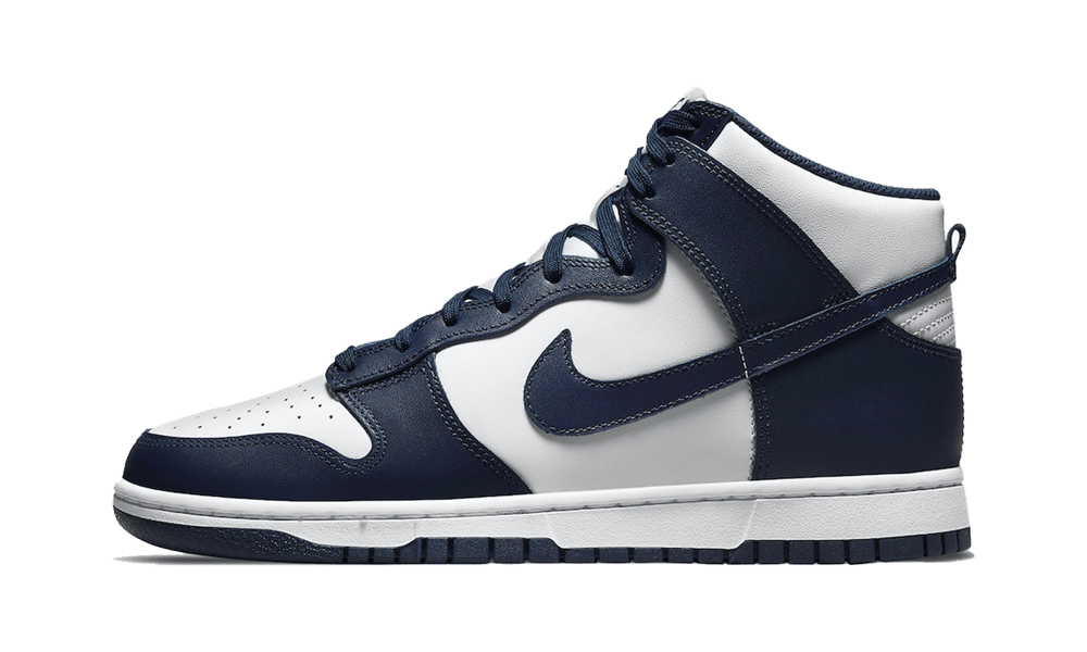 nike dunks navy blue low