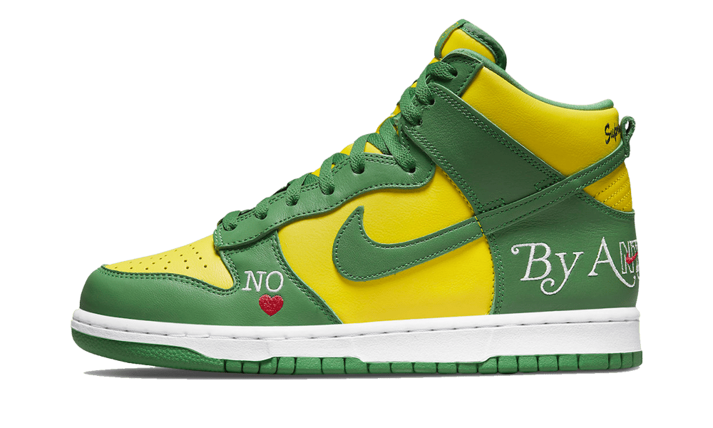 Nike SB Dunk High Supreme By Any Means Brazil - DN3741-700 - Restocks