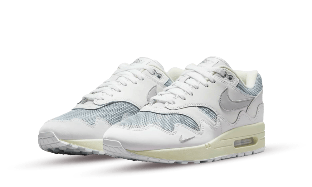 Milieuactivist blootstelling perspectief Nike Air Max 1 Patta Waves White Silver - DQ0299-100 - Restocks