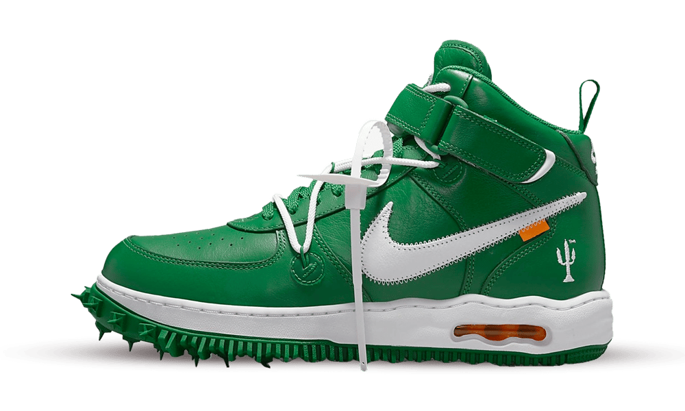 Nike Air Force 1 Mid Off-White Pine Green - DR0500-300 - Restocks