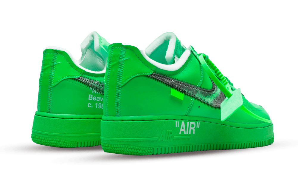 Nike Air Force 1 Low Off-White Light Green Spark - DX1419-300 - Restocks