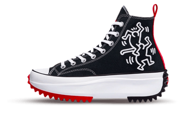 Keith Haring X Converse Run Star 'Black'