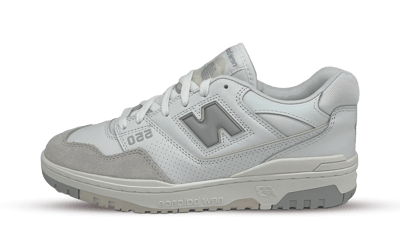 New Balance 550 White Grey Grey