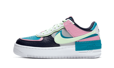 Nike Air Force 1 Low Shadow Barely Volt Oracle Aqua (W)