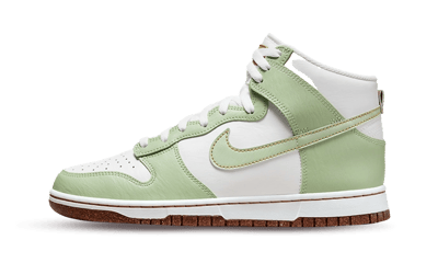 Nike Dunk High SE Honeydew Inspected By Swoosh