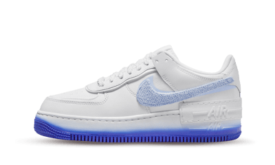 Nike Air Force 1 Shadow 'Blue Tint' - Chenille Swoosh Pack (W)